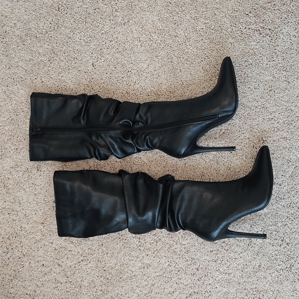 NWOT Faux Leather Boots